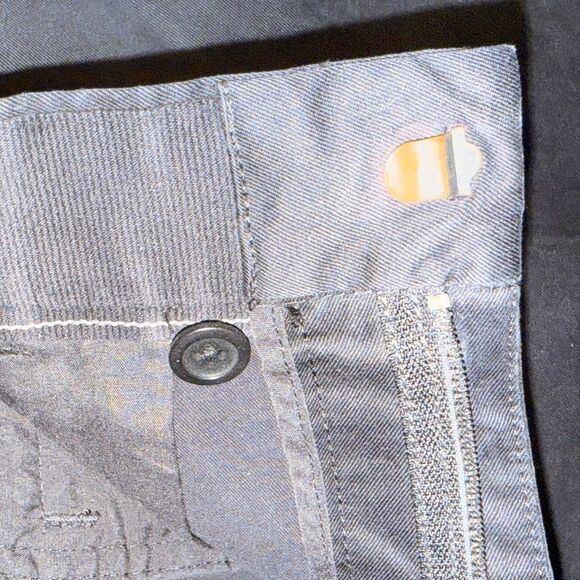 Vintage DKNY Mercer Fit Women’s Cargo Trousers Size 34 Black - Picture 11 of 16